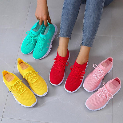 Yuna Collection – Lightweight Knit Sneakers